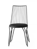 Комплект для столовой Trendy Ada 276 Black/Brown 84x44x44cm GTR006757 2pcs фото №3 — интернет-магазин Desire.md