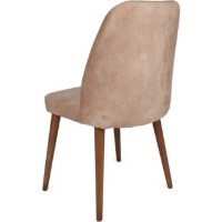 Комплект для столовой Trendy Alfa 463 Beige/Walnut 90x50x49cm GTR006866 2pcs фото №3 — интернет-магазин Desire.md