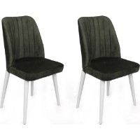 Стул Trendy Alfa 492 Khaki/White 90x50x49cm GTR006873 2pcs