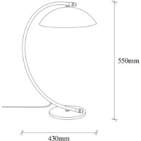 Настольная лампа Trendy Sivani NT 150 43x55x26cm GTR002814 фото №2 — интернет-магазин Desire.md