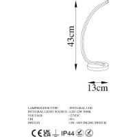 Настольная лампа Trendy Tesit NT 150 43x13x13cm GTR002787 фото №2 — интернет-магазин Desire.md