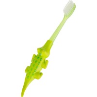 Детская зубная щётка Akuku Crocodile Green 12m+ (A0641)