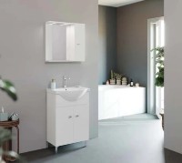 Комплект мебели для ванной Savinidue Smart 550 + 839 + 199LED