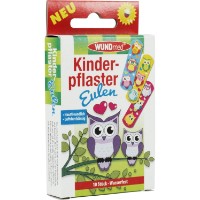 Plasture medical WUNDmed Kids Eulen 10pcs
