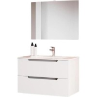 Комплект мебели для ванной Crea Ibiza 80C/F00 + 210/EL + Lamp 906024 фото №2 — интернет-магазин Desire.md