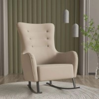 Fotoliu balansoar Moda Life Roma 78x95x104cm Cream