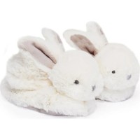 Пинетки Doudou Rabbit With Rattle Brown Box (DC1308)