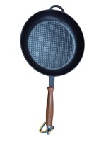 Tigaie Syton EM 260x40mm (wooden handle corrugated)