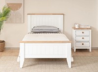 Pat Trendy Uren White/Oak 90x190cm GTR007488 imaginea #2 — magazin online Desire.md