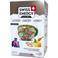 Ceai Swiss Energy Lemon Ginger Honey 60g
