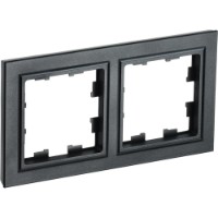 Ramă pentru prize și întrerupătoare IEK BR-M22-K02