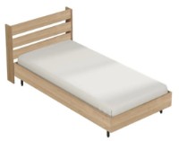 Кровать Trendy On13-S Oak 100x200cm GTR001941 фото №2 — интернет-магазин Desire.md