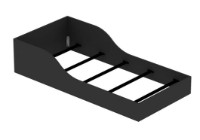 Pat Trendy Oya Anthracit 90x190cm GTR007500 imaginea #2 — magazin online Desire.md