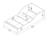 Pat Trendy Oya Anthracit 90x190cm GTR007500 imaginea #3 — magazin online Desire.md