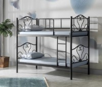 Pat supraetajat Evger R-50 90x200cm Black