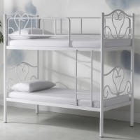 Pat supraetajat Evger R-50 90x200cm White