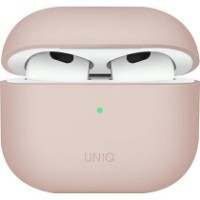Чехол для наушников Uniq Lino Hybrid Blush for AirPods 3rd Gen Pink