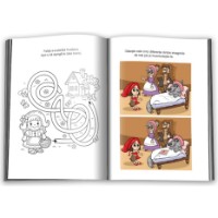 Carte de colorat pentru copii Gamma Colorez povesti. Cei trei purcelusi. Scufita Rosie (9786060563792) imaginea #3 — magazin online Desire.md