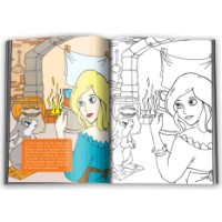 Carte de colorat pentru copii Gamma Colorez povesti. Cenusareasa. Frumoasa din padurea adormita (9786060563822) imaginea #2 — magazin online Desire.md