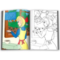 Carte de colorat pentru copii Gamma Colorez povesti. Rapunzel. Pestisorul de aur (9786060563815) imaginea #2 — magazin online Desire.md