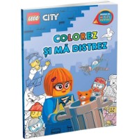 Carte de colorat pentru copii Gamma Colorez si ma distrez – City (9786060563969)