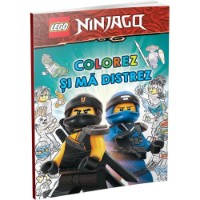 Carte de colorat pentru copii Gamma Colorez si ma distrez – Ninjago (9786060563983)