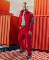 Jacheta de lucru Ardon Vision 01 Red, s.L imaginea #3 — magazin online Desire.md