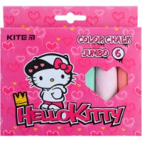 Cretă pentru desen Kite Jumbo Hello Kitty 6pcs (HK21-073)