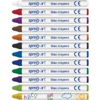 Cretă pentru desen Spree 12pcs (55002) imaginea #2 — magazin online Desire.md