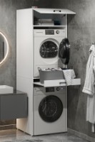 Стеллаж для стиральной машины Bofigo 12-08-01 White фото №2 — интернет-магазин Desire.md