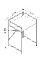 Полка для стиральной машины Bofigo 13-20-01 White фото №3 — интернет-магазин Desire.md
