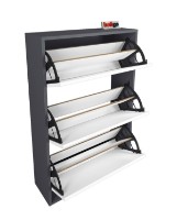 Rafturi pentru pantofi Bofigo 18-03-81 Anthracite/White imaginea #7 — magazin online Desire.md