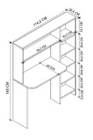Masa de birou Bofigo 20-07-01 White imaginea #4 — magazin online Desire.md