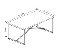 Măsuţă cafea Bofigo 22-08-02 Pine imaginea #3 — magazin online Desire.md