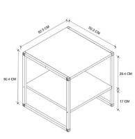 Măsuţă cafea Bofigo 22-55-08 Anthracite imaginea #2 — magazin online Desire.md