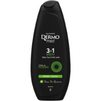 Гель для душа Dermomed Men Total&Power 3in1 450ml 