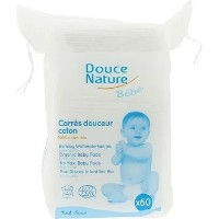 Ватные диски Douce Nature Baby Eco Cotton 60pcs