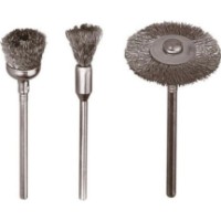 Set de mini-perii din sarma de otel Wolfcraft 2114000