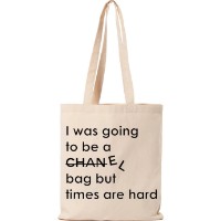 Geantă Soling I was going Beige (Print-728)