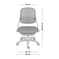 Scaun pentru copii Mark Adler Biurko Study 4.7 Grey imaginea #6 — magazin online Desire.md