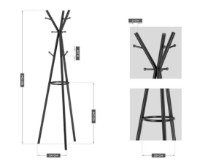 Вешалка Mark Adler Host 3.0 Black фото №3 — интернет-магазин Desire.md