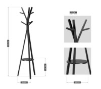 Вешалка Mark Adler Host 4.0 Black фото №3 — интернет-магазин Desire.md