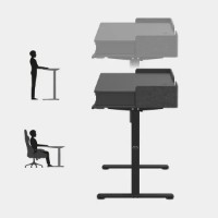 Masa de birou Mark Adler Leader 8.0 Black imaginea #2 — magazin online Desire.md