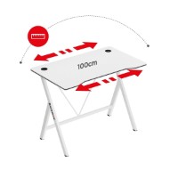 Masa de birou Huzaro Hero 1.4 White imaginea #4 — magazin online Desire.md