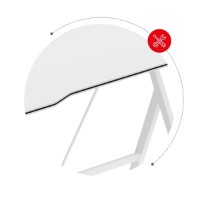 Masa de birou Huzaro Hero 1.4 White imaginea #5 — magazin online Desire.md