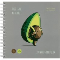 Sketchbook Meshu Avocadreams 15*15cm 120g (MS_44873)