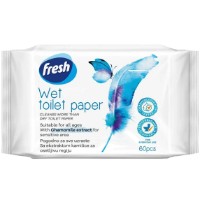 Влажные салфетки Fresh Bio 8882 60pcs