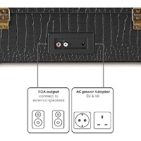 Виниловый проигрыватель Crosley CR6255A-BC4 фото №4 — интернет-магазин Desire.md