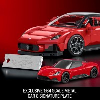 Set de construcție Hot Wheels Maserati MC20 1:32 (194735331543) imaginea #3 — magazin online Desire.md
