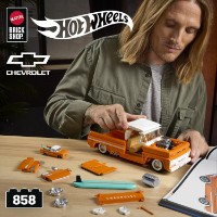 Set de construcție Hot Wheels Pickup '62 Chevy 1:16 (194735304820) imaginea #2 — magazin online Desire.md